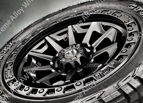 Black covert alloy - black, wheels
