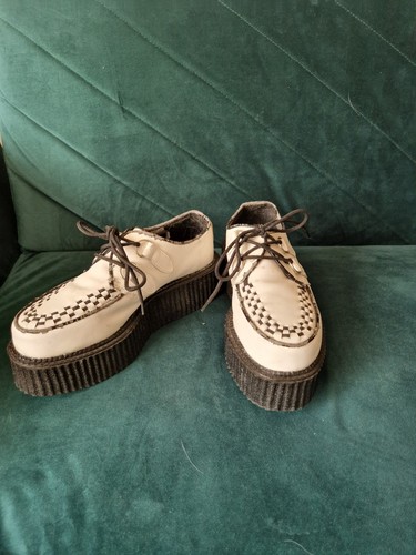Demonia creepers white with - demonia,