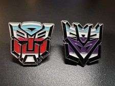 2 x Transformers Enamel Pin