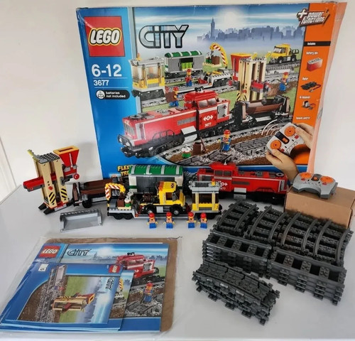 Lego train 3677 rare cargo - lego,