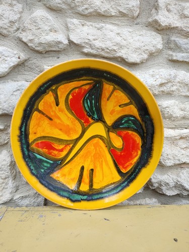 Poole pottery vibrant plate - poole, /