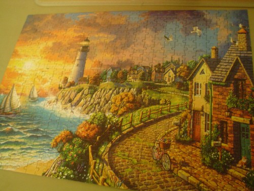Lighthouse the sea - by,
