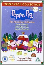 Peppa Pig The Christmas Collection (2011) Phil Davies 3 di Region 2 DVD Like New