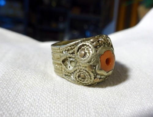 Arab bedouin ring genuine old - arab,