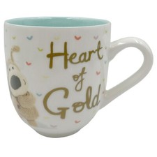 Boofle Heart of Gold Ceramic Mug Bear Hugs Gift Idea
