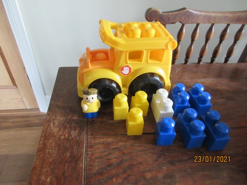 Mega bloks pushalong school - mega,
