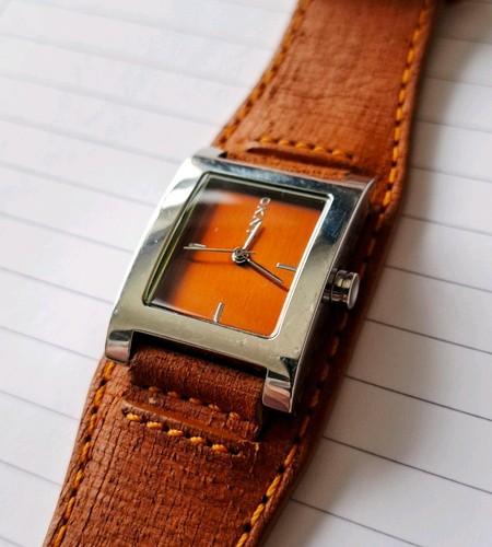 Womens leather cuff watch - womens,