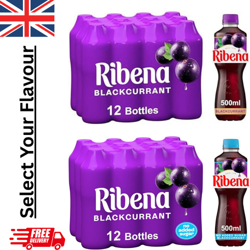 Ribena juice drink 500ml 12 - juice, of