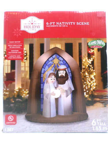 Nativity scene indoor outdoor - nativity,