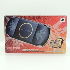 PSP-3000 Console Monster Hunter 3rd Limited in Box Near Mint rare 1124