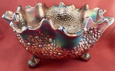 FENTON BLUE CARNIVAL GLASS