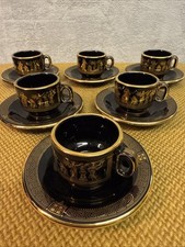 Set of 6 Espresso Cups &