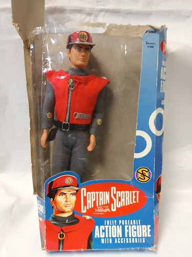 1993 captain scarlett - captain, doll