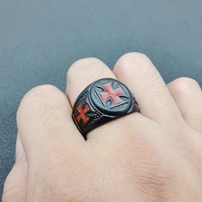 Men’s Black Titanium Steel