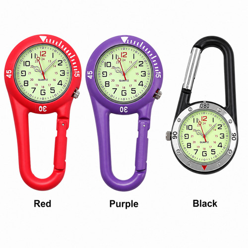 Clip carabiner luminous fob - on,