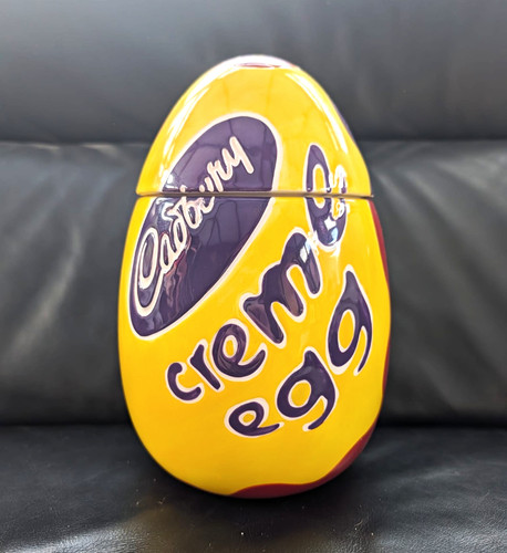 Cadbury creme egg ceramic - cadbury,