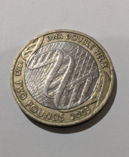 2003 Two Pound Coin DNA Double