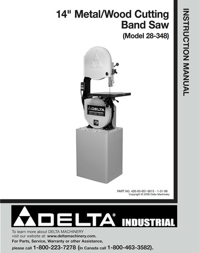 Delta 348 band - delta, saw