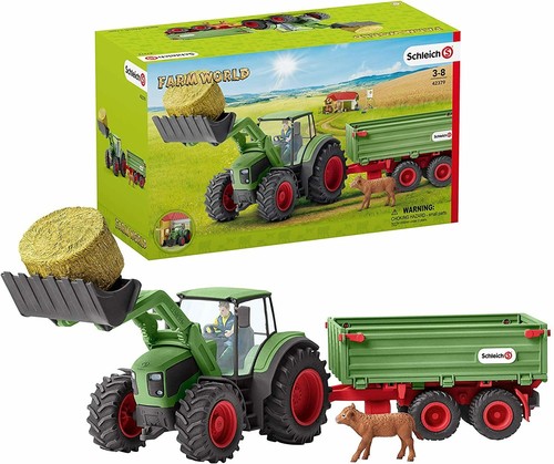 Schleich farm world tractor - schleich,