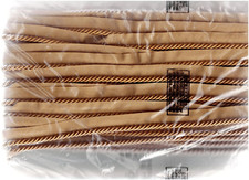 25 metres of Gold Flanged Furnishing Upholstery Cord Braiding