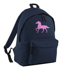 pink horse, backpack /