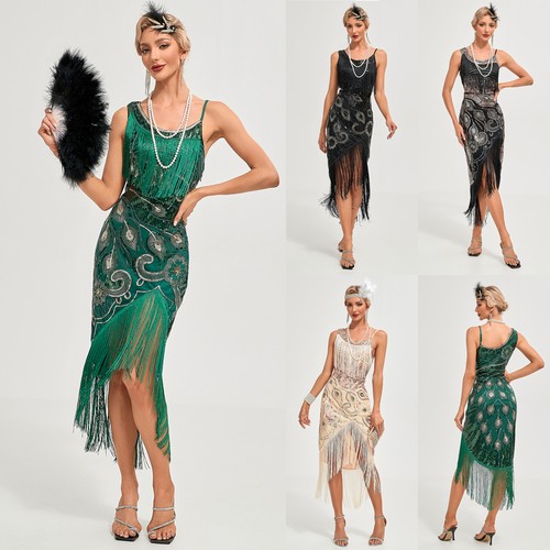 Womens 1920s sequins costumes - womens,