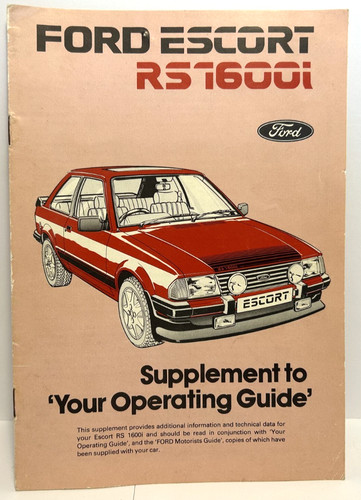 Supplement operating guide - supplement,