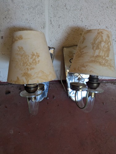 Pair antique french wall - a, of