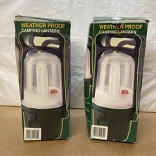 JOHNLITE 2 x  Camping Lantern Bundle Battery Operated Lights