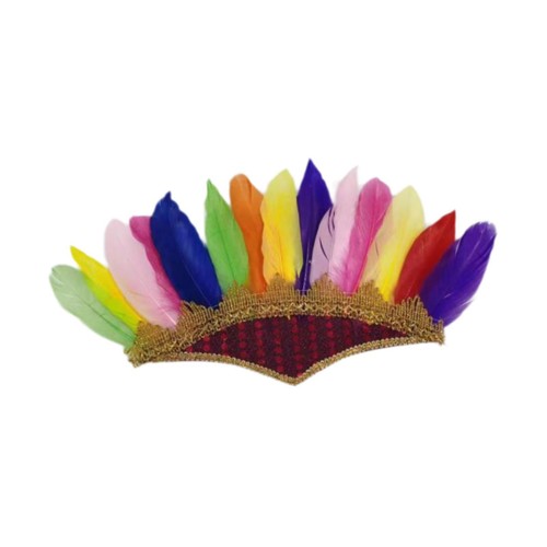 Feather headdress indian hat - headdress,