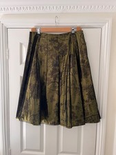 Kaliko Skirt UK 14 Lime Green