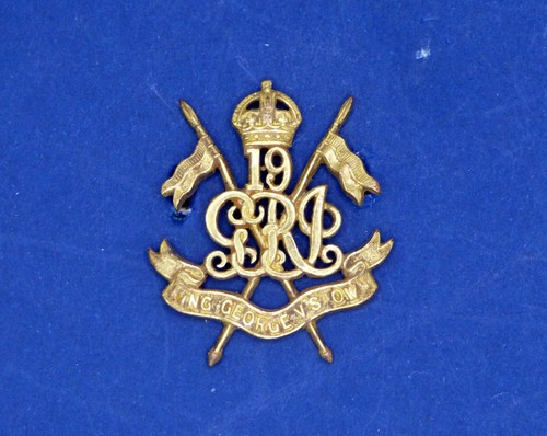 Indian post 1922 19th king - 19th,