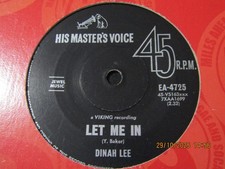 60's MOD BEAT-DINAH LEE-LET ME IN-AUSTRALIA HMV VERSION OF YVONNE BAKER