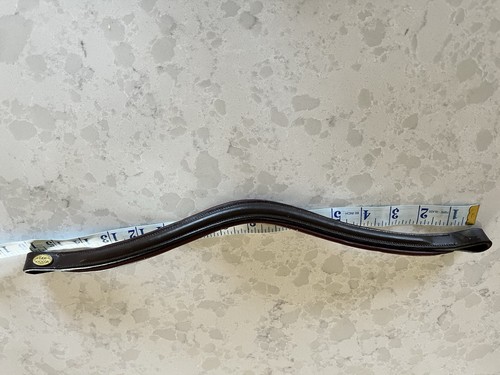 Mountain horse browband - mountain, brown