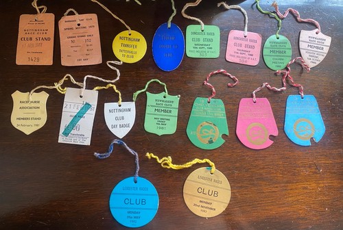 Horse racing card badges - horse,