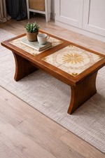 Vintage Retro Tile Top Coffee