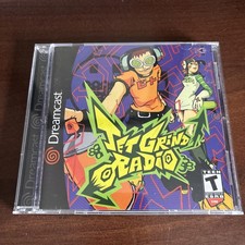 Jet Grind Radio - Sega Dreamcast (NTSC USA Version) Complete Box & Manual RARE