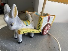 Vintage Ceramic Donkey And