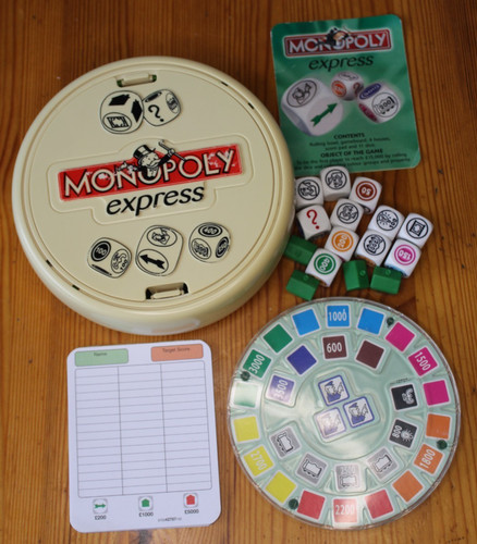 Monopoly express dice - express, (dice
