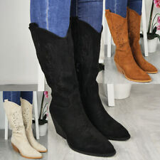 Cowboy Boots Shoes Ladies