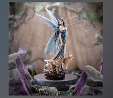 Nemesis Now Lina (Small) Fairy & Wolf Companions Figurine  26.5cm