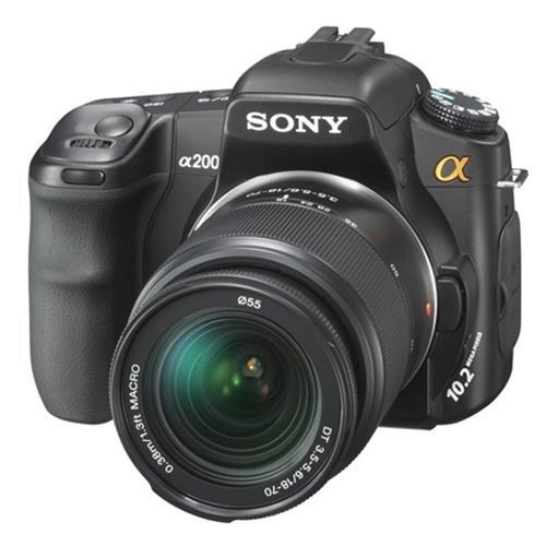 Sony alpha 200 a200 - alpha, 10.2m