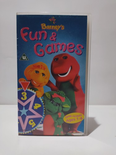 Barney fun games sing along - fun,