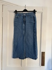 Primark Denim Midi Skirt