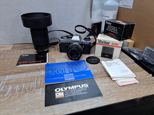 Olympus 35mm slr film - om-10,