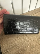 Osprey London Purse Black Real
