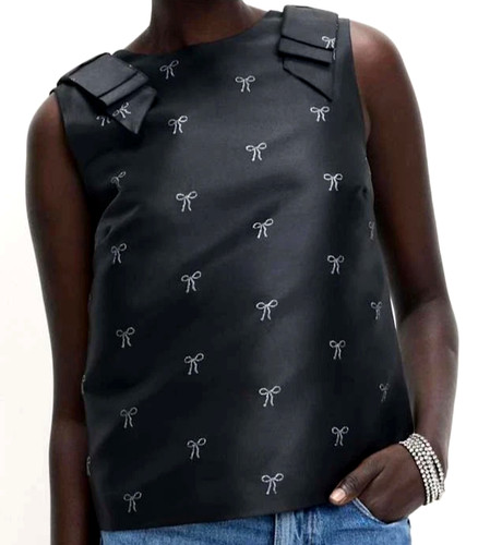 Marks spencer black taffeta - &,