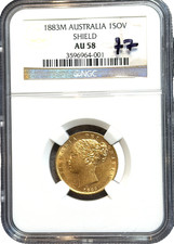 VERY RARE R2 AU58 1883