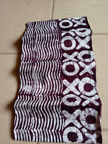 5yard brown white african - brown, &