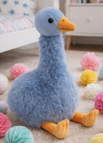 Large 40cm jomanda - blue, goose